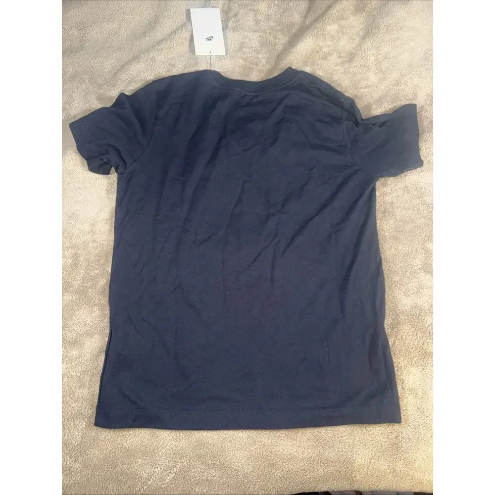 Nike Boy's Play Attention Shirt Size M Kids NEW Black 100% Cotton Nike Tee